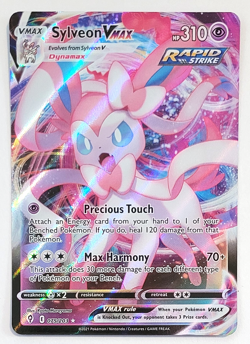 Sylveon VMAX 025/203 - Pokemon Sword & Shield Evolving Skies Rare Holo - NM - Image 1