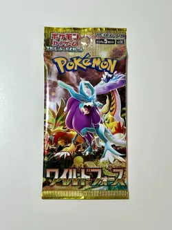 Pokemon Wild Force sv5K Japanese Booster Pack - Authentic Sealed - Image 1