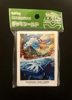 Hoenn Adventure Kyogre & Blaziken 64 Sleeves Pokemon Center Exclusive EF52 - Image 1