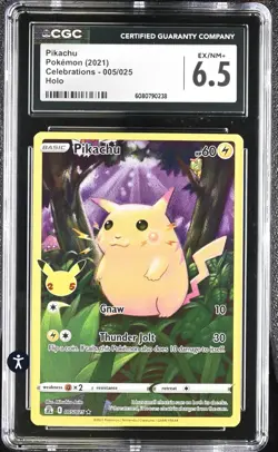 Pikachu 005/025 Celebrations Holo for sale online - Image 2