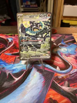 Pokemon TCG Cornerstone Mask Ogerpon ex 215/167 Sv06: Twilight Masquerade Holo - Image 1