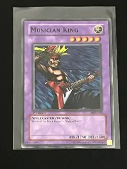 Musician King 1st Edition MRD-103 YuGiOh Metal Raiders - Image 1