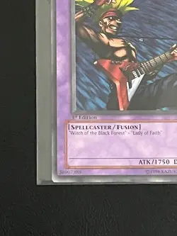 Musician King 1st Edition MRD-103 YuGiOh Metal Raiders - Image 5