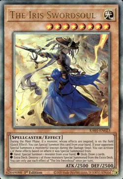 The Iris Swordsoul - Ultimate Rare 1st Edition RA01-EN023 - NM - YuGiOh - Image 1
