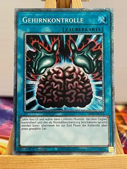 Gehirnkontrolle RA03-DE154 Platinum Secret Rare Deutsch NM YUGIOH - Image 1