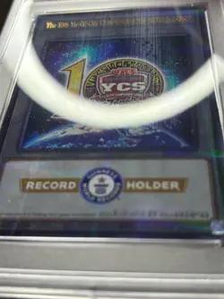 Yugioh YCSJ The 10th CHAMPIONSHIP SERIES JAPAN GUINNESS Record Holder PSA 10 GM - Image 3