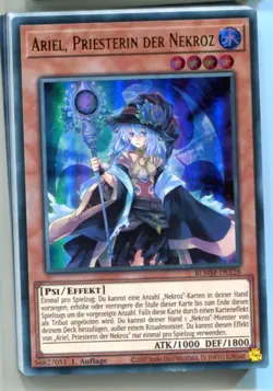 Yu-Gi-Oh! Ariel Priesterin der Nekroz Ultra Rare BLMM-DE128 - Image 1