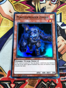Plaguespreader Zombie dasa-en041 1st Edition (NM+) Super Rare Yu-Gi-Oh! - Image 1