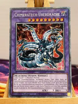 Chimeratech-Uberdrache RA03-DE166 Platinum Secret Rare Deutsch NM YUGIOH - Image 1