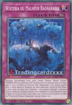 Yu-Gi-Oh! Wisteria du Malheur Ragnaraika : C ROTA-FR077 - Image 1