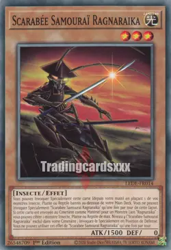Yu-Gi-Oh! Scarabee Samourai Ragnaraika : C LEDE-FR014 - Image 1