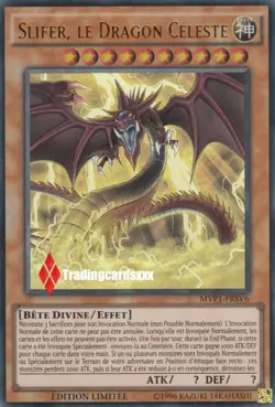 ♦Yu-Gi-Oh!♦ Slifer, le Dragon Celeste : MVP1-FRSV6 -VF/Ultra Rare- - Image 1