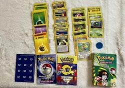 Pokemon TCG Erika Gym Heroes Only 51 Cards And Everything Shown In Picture - Image 1