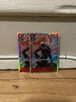 2-Sanji OP10-005 English SR Royal Blood One Piece Card Game - Image 1