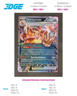 Charizard ex - 196 Pokemon TCG Promo SV: Scarlet & Violet Promo Cards Near Mint - Image 1