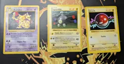 Pokemon Base Set Shadowless Card Lot of 12 - Image 4