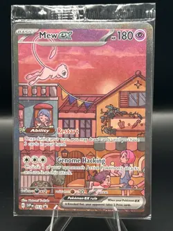 Mew ex 053 Sv: Scarlet & Violet Promo Cards Holo: SEALED! - Image 1