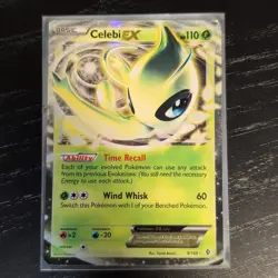 Celebi EX 9/149 Ultra Rare Boundaries Crossed Pokemon TCG - Image 1