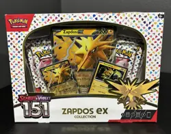 Pokemon TCG Scarlet & Violet-151 zapados ex Collection Booster Box FAST SHIPPING 820650855269 - Image 1