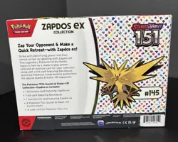 Pokemon TCG Scarlet & Violet-151 zapados ex Collection Booster Box FAST SHIPPING 820650855269 - Image 3