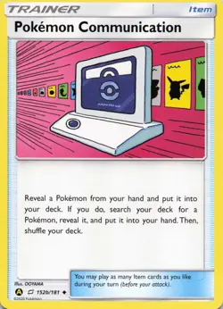 Pokemon Communication Promo Normal Alternate Art Promos 152b/181 NM - Image 1