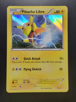 Pikachu Libre (30 - Holo) 30/30 XY Trainer Kit: Pikachu Libre pokemon - Image 1
