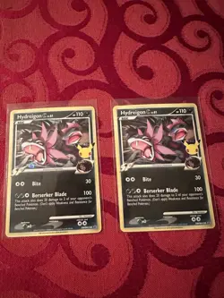 Hydreigon C LV.61 SWSH138 - Celebrations Black Star Promo Pokemon Holo Lot OF 2 - Image 1
