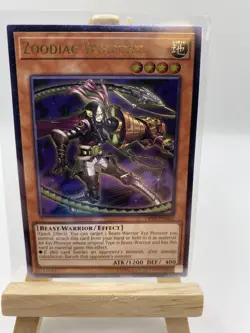 *** ZOODIAC WHIPTAIL *** ULTIMATE RARE MINT/NM OP05-EN001 YUGIOH! - Image 1