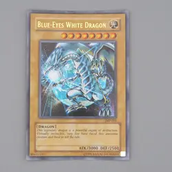YuGiOh Blue Eyes White Dragon Ultra JMP-001 Shonen Jump Promo NM-EX English n836 - Image 1
