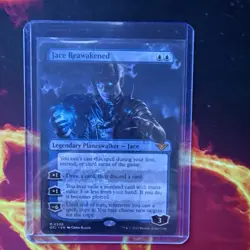Jace Reawakened (Borderless) - Light Play MTG Outlaws of Thunder Junction - Image 1