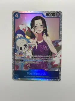 One Piece Card Game Boa Hancock OP01-078 Romance Dawn Foil English NM - Image 1
