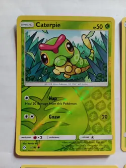 Pokemon Cards Bundle Kanto 151 Collection Caterpie Metapod Butterfree Collection - Image 2