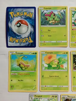 Pokemon Cards Bundle Kanto 151 Collection Caterpie Metapod Butterfree Collection - Image 4