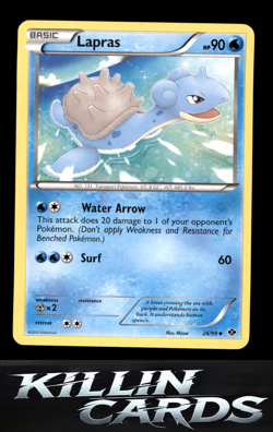Lapras (26) 26/99 Uncommon Next Destinies Pokemon Card LP - Image 1