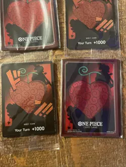 One Piece DF03 Devil Fruit Collection Vol 3 Sealed Promo Don Card & Sleeves (2) - Image 3
