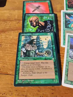 Magic the Gathering 1990s Vintage ice Age Lot 54 Cards - Image 5