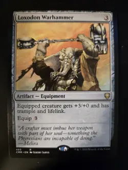 Loxodon Warhammer NM Commander Legends MTG FREE SHIPPING - Image 1