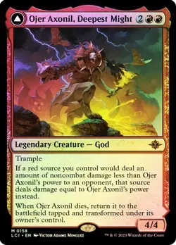 Ojer Axonil, Deepest Might *Foil* - LCI - NM - Magic The Gathering - MTG - Image 1