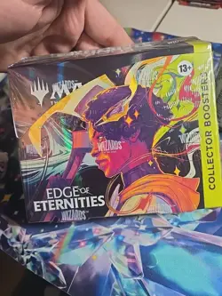 ? Magic The Gathering: Edge Of Eternity Collector Booster Box Factory Sealed ? - Image 1