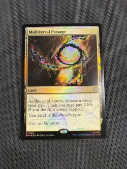 FOIL Multiversal Passage SPM 0180 Rare MTG Marvel's Spider-Man - Image 1
