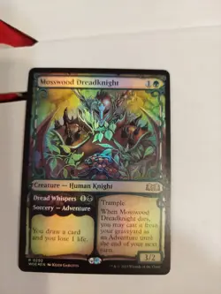 Mosswood Dreadknight (Showcase) Wilds of Eldraine Foil - Image 1