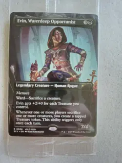 Evin, Waterdeep Opportunist MTG Universes Within D&D Promo SLX - Image 1