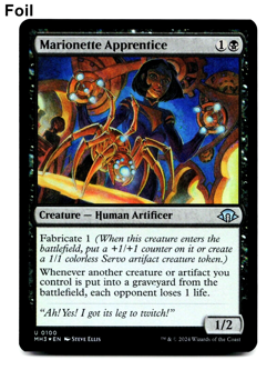 Marionette Apprentice (FOIL) - [Modern Horizons 3]MTG Magic NM/M ?? - Image 1