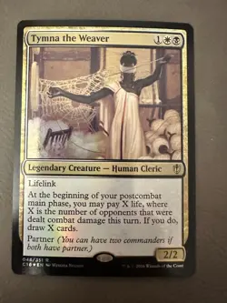MTG Tymna the Weaver #48 Commander 2016 (C16) Foil LP - Image 1
