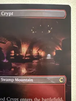 Blood Crypt FOIL - Shockland Dual Land Rakdos Fixing (CLU) MTG NM - Image 4