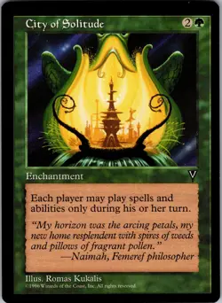 City of Solitude Visions Rare NM Magic: The Gathering Normal - Image 1