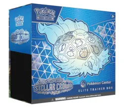 Pokemon Center TCG Stellar Crown Elite Trainer Box ETB New - Image 1