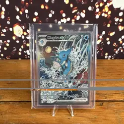 Kingdra EX 131 Pokemon TCG Scarlet & Violet Black Star Promo Holo Card NM - Image 1