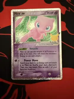 ? Mew ex 88/92 Celebrations Classic Collection Ultra Rare Pokemon TCG MINT ? - Image 1