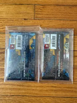 Lot of 2 Pokemon TCG Sun and Moon Base Set Booster Packs, New, Sealed - Image 2